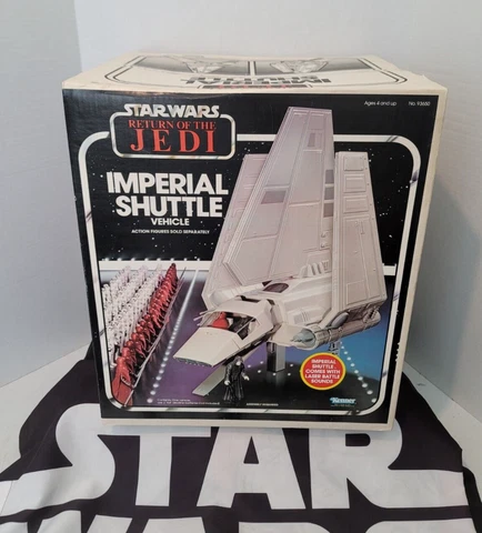 Imperial Shuttle 1984 STAR WARS Vintage Original NEW SEALED AMAZING Condition Cover