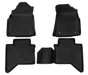 Floor Liners TOYOTA Hilux VIII 2015-2021, right hand drive, 4 pcs. - Picture 1 of 7
