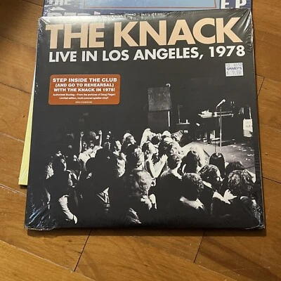 The Knack "Live In Los Angeles" 1978 BRAND NEW 2012 RSD MULTI-COLORED 10" VINYL - Image 1 of 2