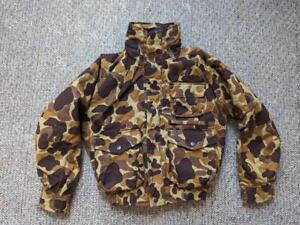 vintage FROGSKIN camouflage 2-in-1 hunting jacket M bomber INSULATED 2layer NOS