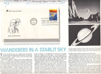 1981 Reader s Digest First Day Cover Collection - Kennedy Space Center + - Image 1 of 4