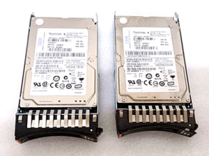Disque Dur IBM 42D0681 146 Go 2,5 Pouces SFF Slim-HS 15K 6 Gbps SAS HDD (2 Pcs) - Photo 1/5