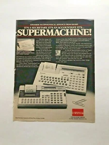Vtg. Oct. 1982 Life Magazine Ad Sharp Supermachine Tech EL-7100 EL-7001   - Picture 1 of 1