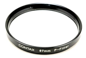 [ NearNew ] Contax 67mm P-Filter / Lens P Filetr From JAPAN  - Picture 1 of 3