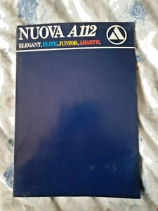 Prospekt brochure depliant CONCESSIONARIA AUTOBIANCHI NUOVA A112 JUNIOR ABARTH - Foto 1 di 4