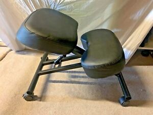 Kneeling Chair Orthopaedic Stool Ergonomic Posture Office Frame Seat Black