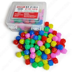 Gonggi Konggi Gong Gi 100PCS Korean Jacks Traditional Stone Board Brain Game - Picture 1 of 4