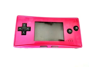 Nintendo Gameboy Pink Micro Handheld Console tested working condition - Picture 1 of 1