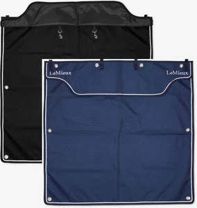 LeMieux Show Stable Drape Strong Nylon Travel Show Curtain with Clips Navy/Black - Picture 1 of 10