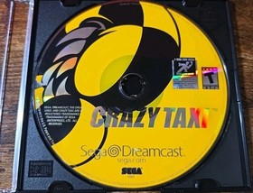 Crazy Taxi Sega Dreamcast Disc Only Untested Light Scratches