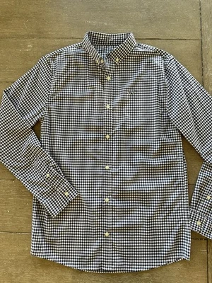 Camisa a Cuadros Vineyard Vines Performance Niños Talla L (16) Azul Marino Guinga Nueva Sin Etiquetas Foto 1 de 4