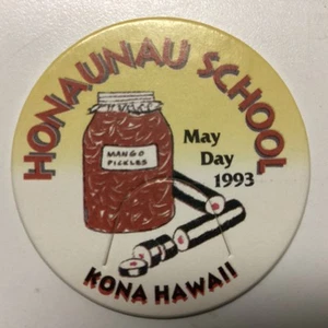Vintage Honaunau Elementary School May Day 93 Kona Hawaii POG Milk Cap 1993 NEW - Picture 1 of 2