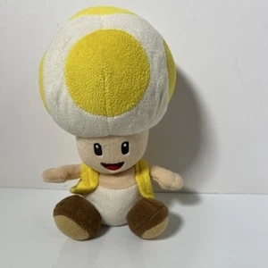 Peluche Nintendo Super Mario Bros.Wii Rospo Giallo 7" 2010 Usato - Foto 1 di 6