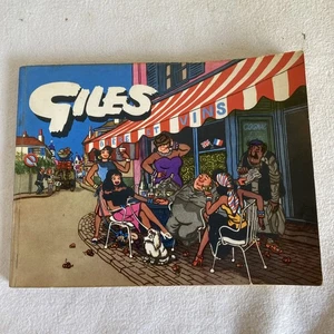 Giles cartoon book Ninth Series 1954-55 cartoons original book not reprint - Picture 1 of 8