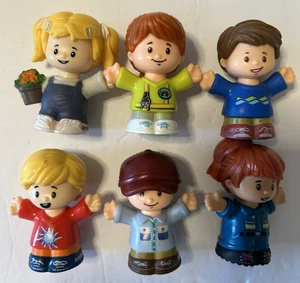 Lot 6 Different Mattel Fisher Price Little People - Boys & Girls - Bild 1 von 24