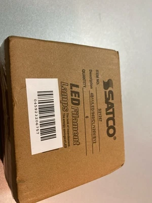 Satco 6Pk 4w B11 LED 2700K Medium Base Dimmable - 40w equiv - Image 1 of 2