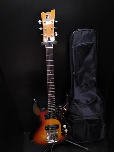 Guitarra Eléctrica Guyatone LG-127T De Colección Años 60-70 Sunburst Usada De Japón con SC - Imagen 1 de 12