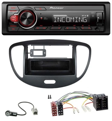 Pioneer Bluetooth USB DAB MP3 Autoradio für Hyundai i10 (2008-2013) schwarz - Bild 1 von 4