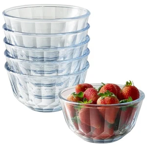 6 Pack Soup/Cereal Bowls Set, Extra Thick and Anti Resistant, 26oz Round Glas... - Picture 1 of 7