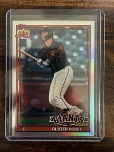2021 Topps Archives Foil Buster Posey /150 Giants - Picture 1 of 2