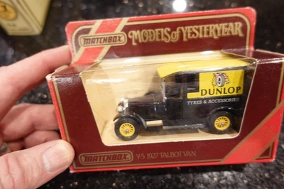 Matchbox  Model of Yesteryear   Y-5 1927 TALBOT Van Dunlop Tires  A8  NEW  RARE - Image 1 of 3