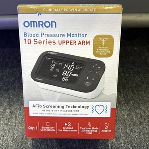 Omron 10 Series Oberarm-Blutdruckmessgerät (4658) Neu - Bild 1 von 4