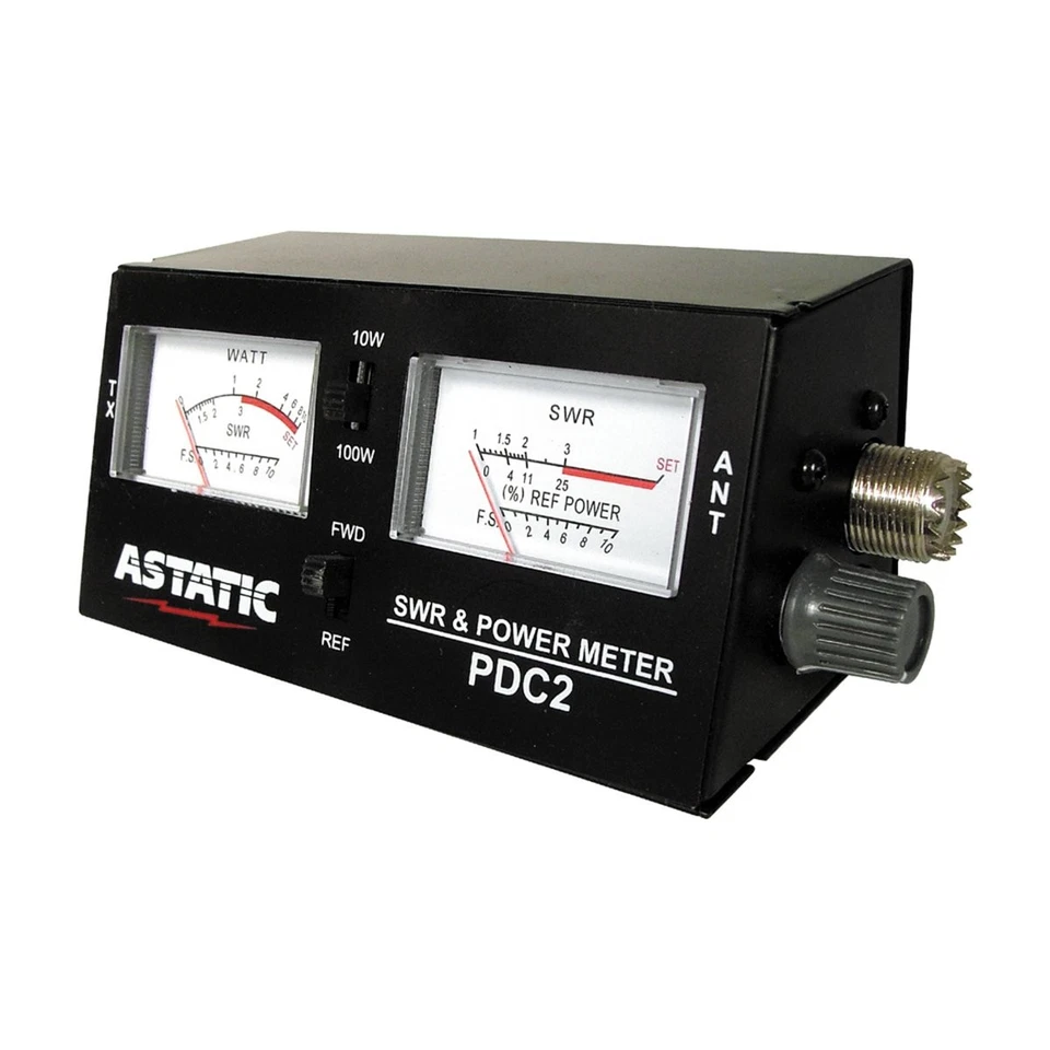 (302-PDC2) SWR/RF/Field Strength Test Meter , Black - Image 1 of 1