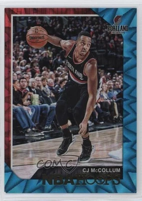 2018-19 Panini NBA Hoops Teal Explosion CJ McCollum #178 - Image 1 of 2