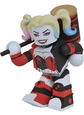 DC Comics 4" Harley Quinn Vinimates Estatuilla Estatua Diamante Seleccionar Juguetes Foto 1 de 2