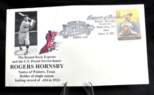 Satchel Paige  ~ Legends of Baseball First Day Issue Covers 33c USA MH - Picture 1 of 3