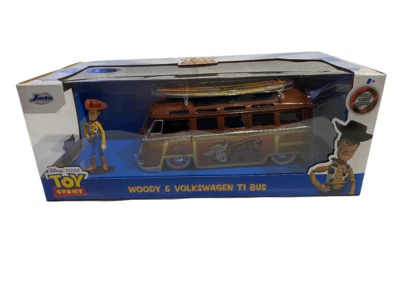 WOODY & VOLKSWAGEN  T1  BUS  Jada  1:24 TOY  STORY - Immagine 1 di 3