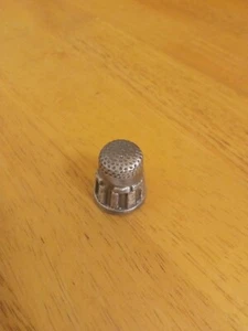Solid pewter Stonehenge thimble - Picture 1 of 3