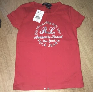 Ralph Lauren Red Tshirt Age 5 BNWT - Picture 1 of 2