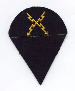 Original Kriegsmarine Ärmelabzeichen Mannschaften Fernschreiberlaufbahn WW2 - Bild 1 von 2