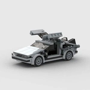 Speed BACK TO THE FUTURE Delorean Building Set Birthday Gift - Picture 1 of 7