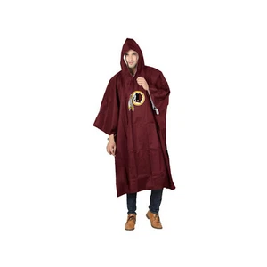 NEU Lizenzierter Washington Redskins Deluxe Regenponcho für Erwachsene - Bild 1 von 1