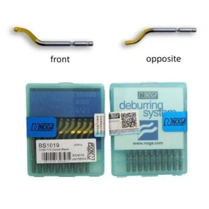 10Pcs NOGA BS1019 HSS M35 deburring system S100 Tin Cobalt blade trimming tool - Picture 1 of 2