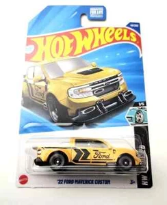 Hot Wheels '22 Ford Maverick Custom Yellow #49 49/250 - 2025 HW Modified - Picture 1 of 1