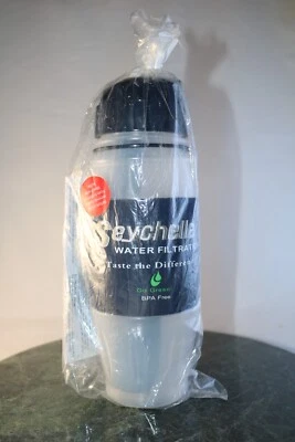 Seychelle 28oz pH20 Filtration Flip Top Pure Water Filter Squeeze Bottle - New - Image 1 of 4