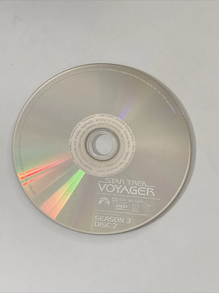 Star Trek Voyager Season 3 Disc 7 Replacement DVD - Image 1 of 1