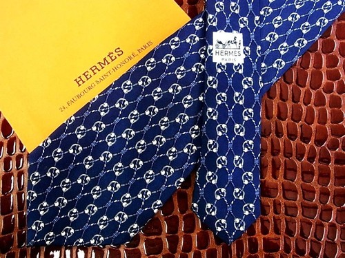 HERMÈS Cravatta uomo HERMES Francia vera seta cravatta abito classico lusso multicolore T365