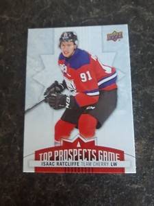 Upper Deck CHL Hockey 2017-18 Top Prospects Game Isaac Ratcliffe Card# TP15