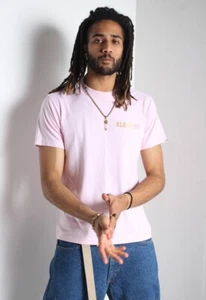 Camiseta Element Skateboarding Para Hombre Cuello Redondo Rosa - Talla XS (C39) - Imagen 1 de 2