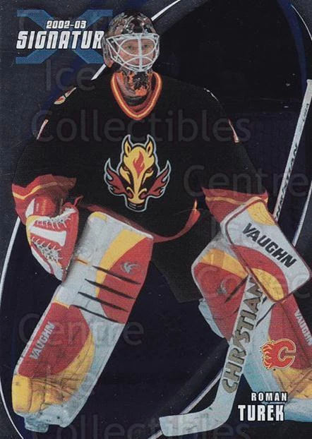 2002-03 BAP Signature Series #123 Roman Turek - Image 1 of 1