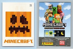 Snow Golem #72/230 Minecraft Adventure 2020 Panini Faces Glow In The Dark Card - Picture 1 of 1