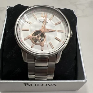 Bulova C877751 Automatic 21 Jewels stainless steel wrist watch - Picture 1 of 8