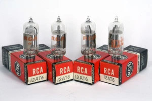 ONE 12AT6/HBC90/12DT1 RCA NOS Valvola Tube Lampe TSF Röhre Valvula Valve 진공관 真空管 - Picture 1 of 1