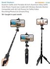 Portable 40 Inch 3 In 1 Selfie Stick, Phone Tripod and Remote Shutter. Brand new