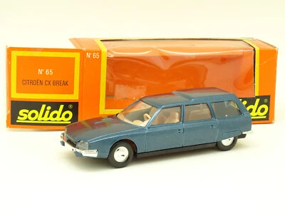 Solido 1/43 - Citroen CX Break Blue N°65 - Image 1 of 3