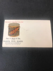vintage advertising envelope Heath & Milligan Chicago Oils Glass Paints - Picture 1 of 5